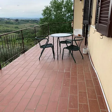 Donella Con Parcheggio Privato 아파트 산지미냐노